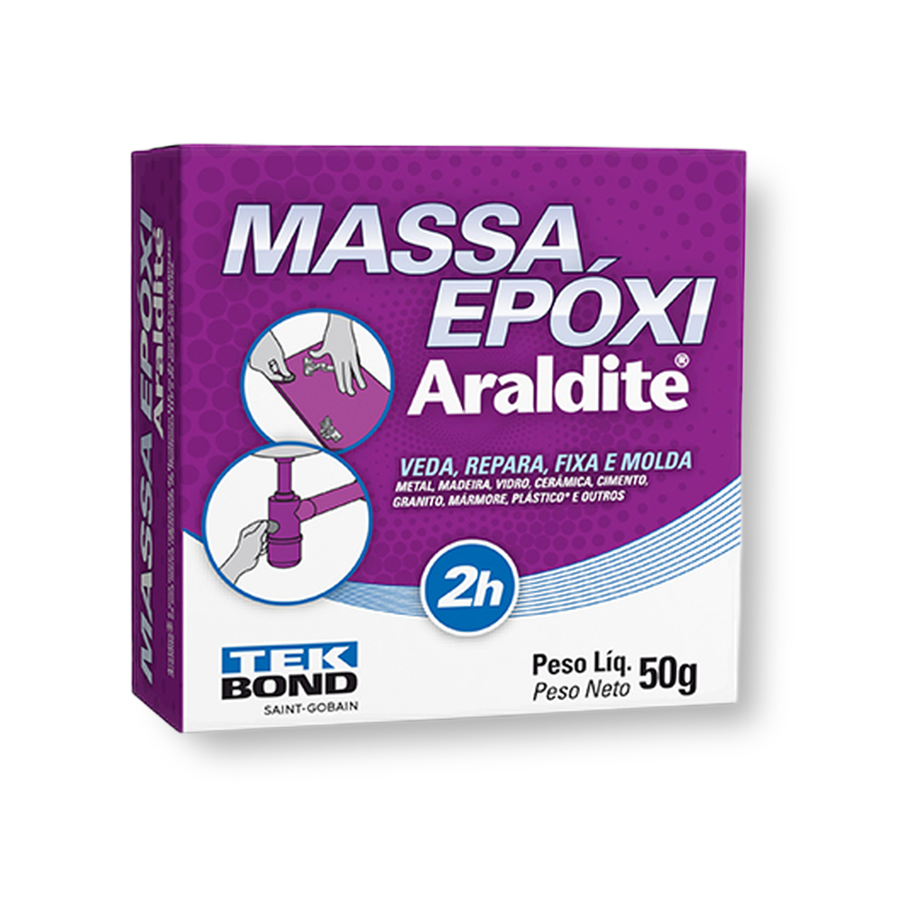 Massa Epóxi 50g Araldite - Tekbond