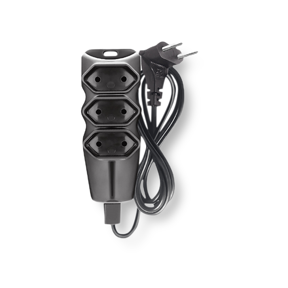 Extensão Megatron 0,75mm² 1,5m 2P+T Plug