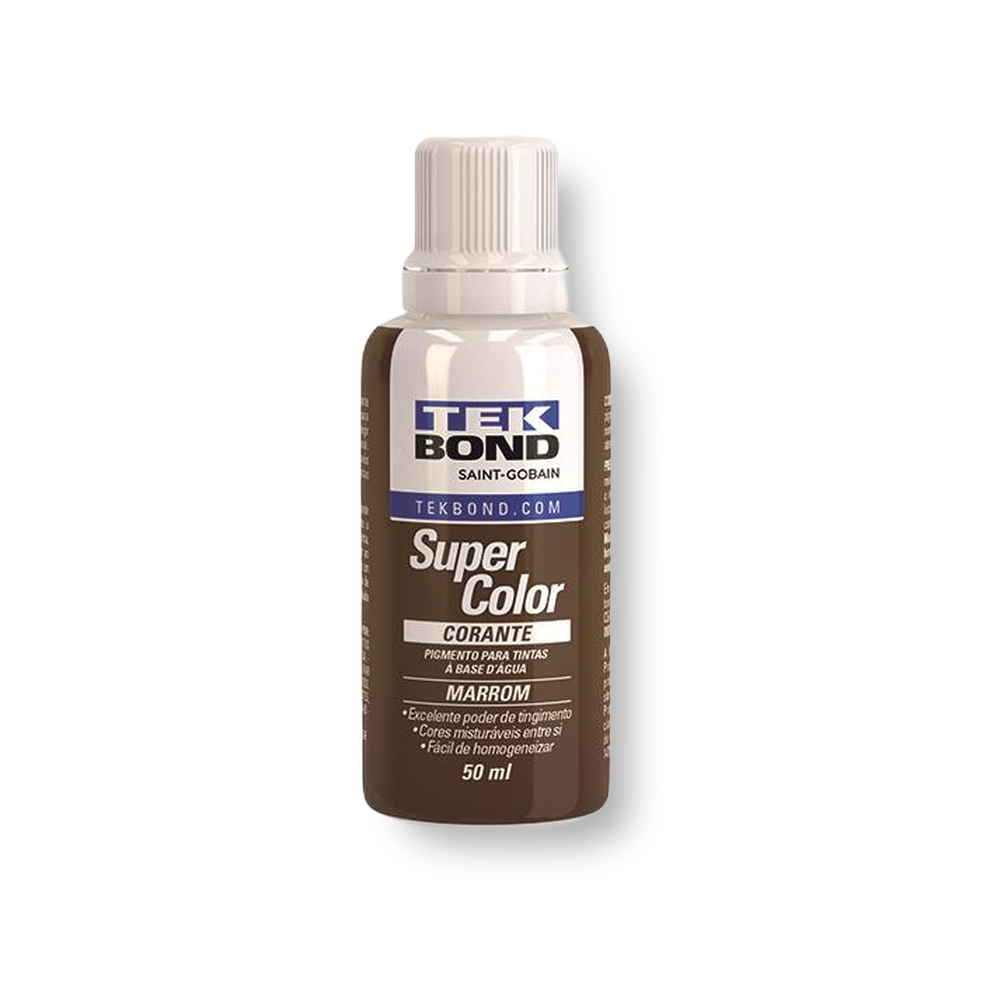 Corante Marrom 50ml - Tekbond