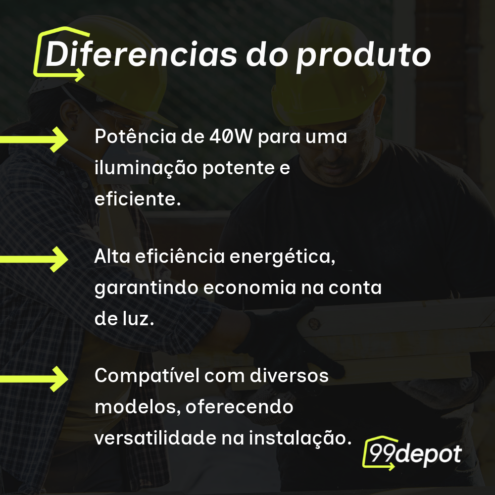 Driver para Painel LED 40W - Blumenau