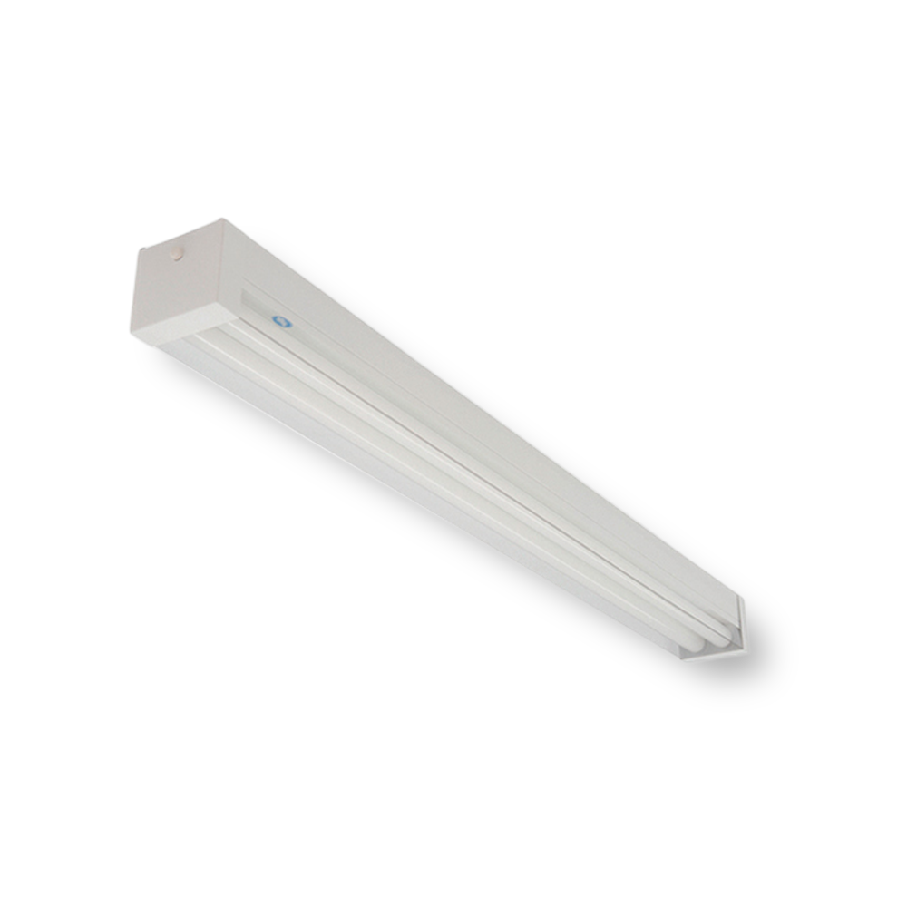 Luminária com Difusor Transparente 2x40W