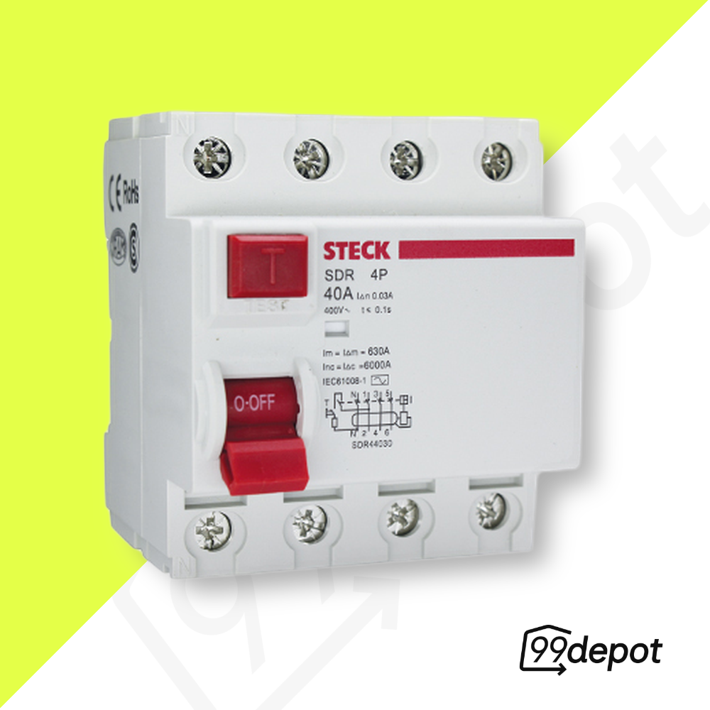 Interruptor Diferencial 4P 40A 30mA - STEC