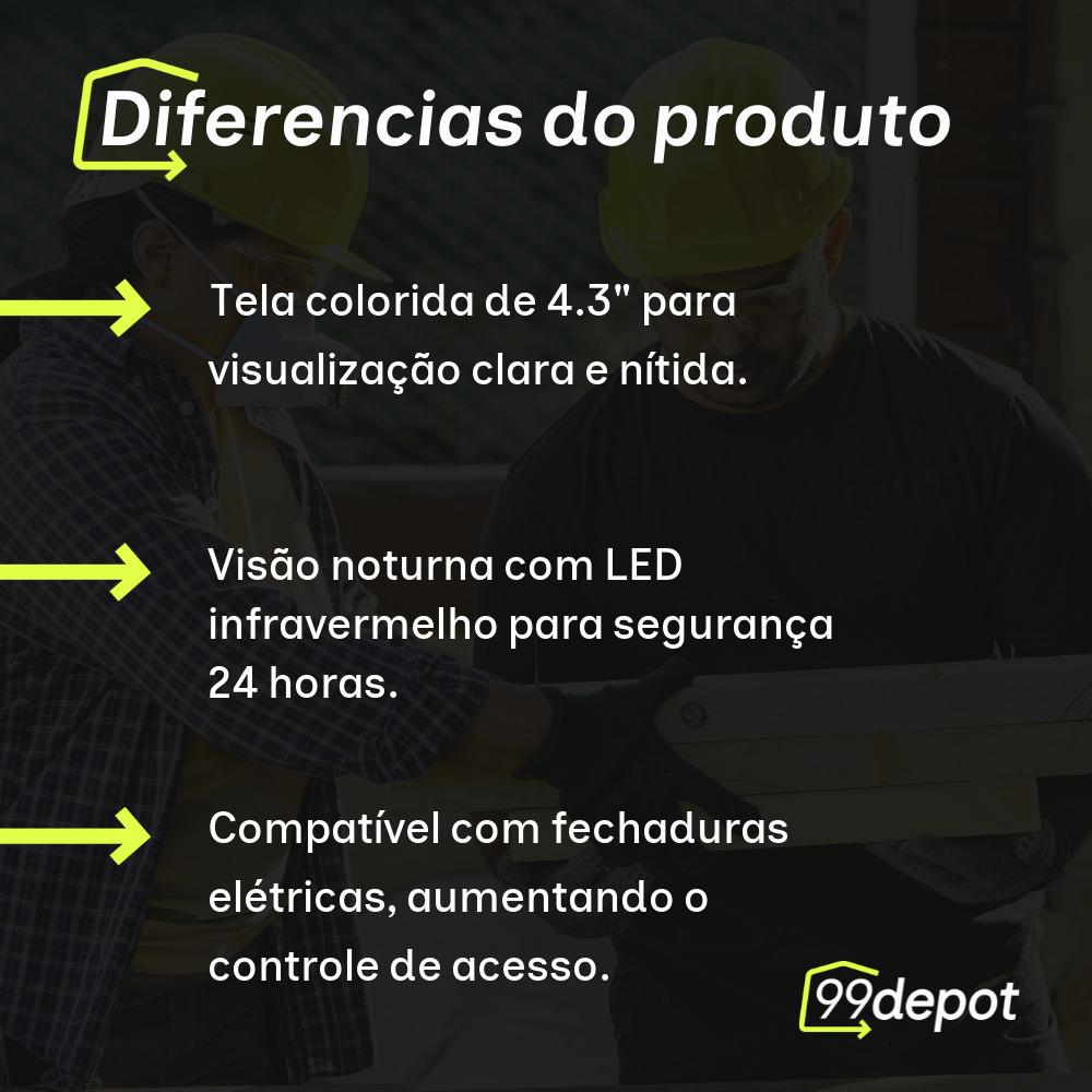 Video Porteiro IVR 1010 - Intelbras