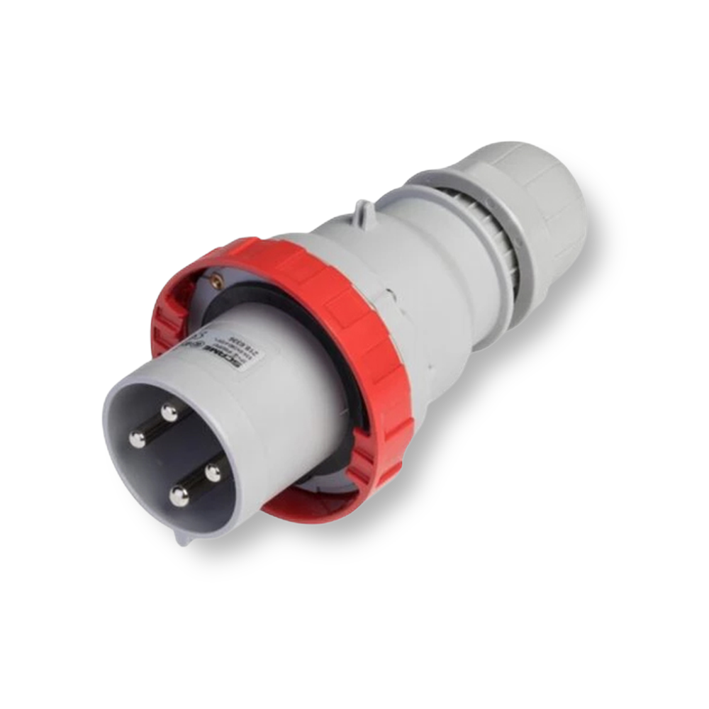 Plug de Alta Tensão 3P+T 63A 380/440V - Steck