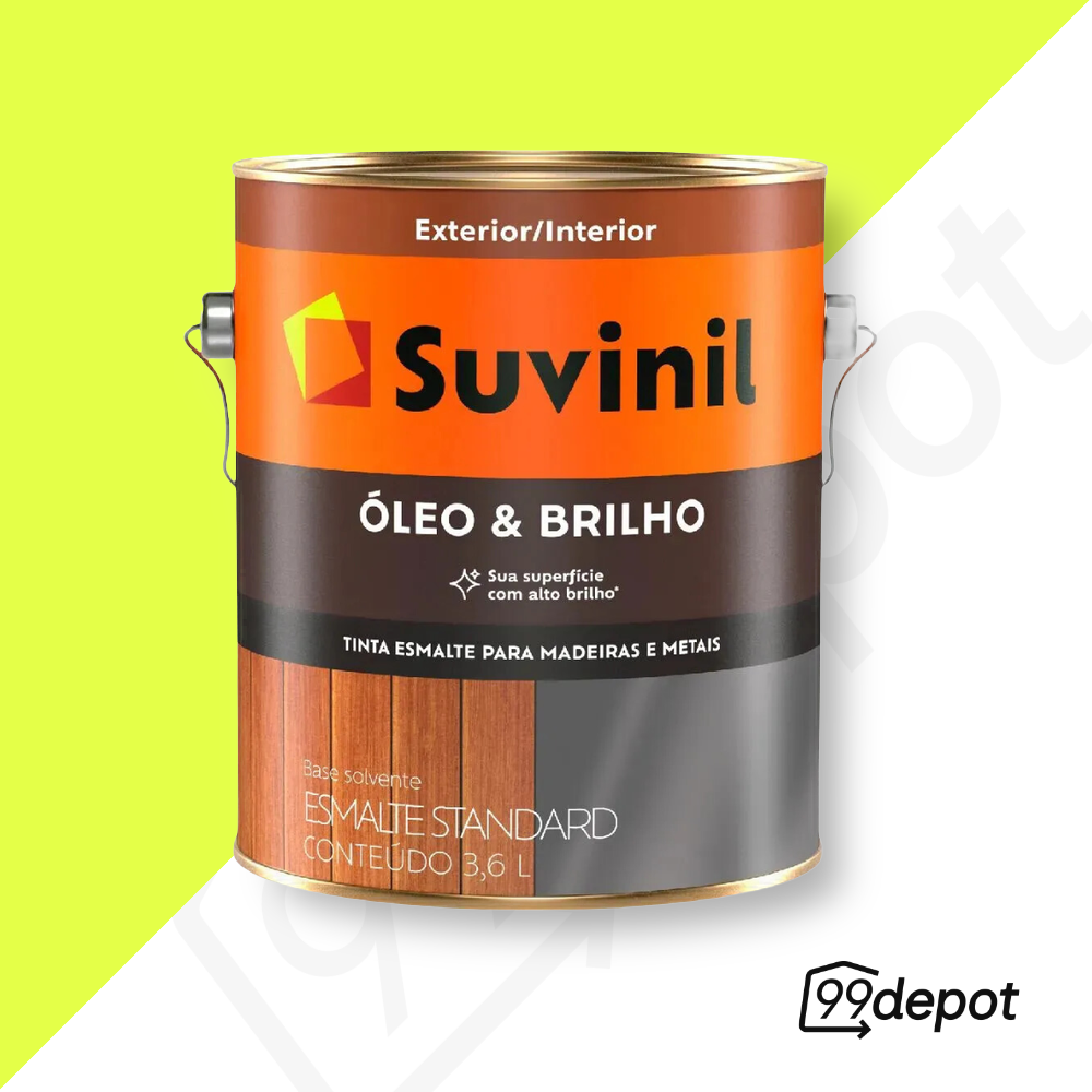 Tinta Esmalte Standard Óleo & Brilho 3,6L - Suvinil