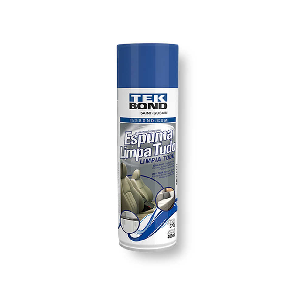 Espuma Limpa Tudo 400ml - Tekbond