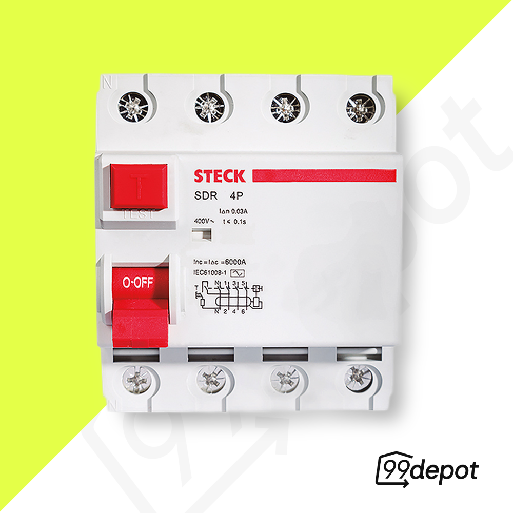 Interruptor Diferencial 4P 25A 30MA - STEC