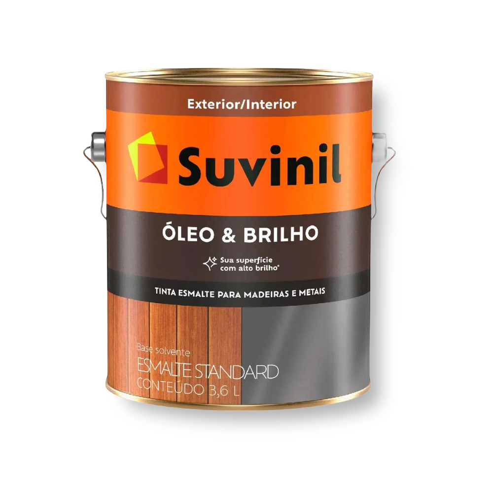 Tinta Esmalte Standard Óleo & Brilho 3,6L - Suvinil