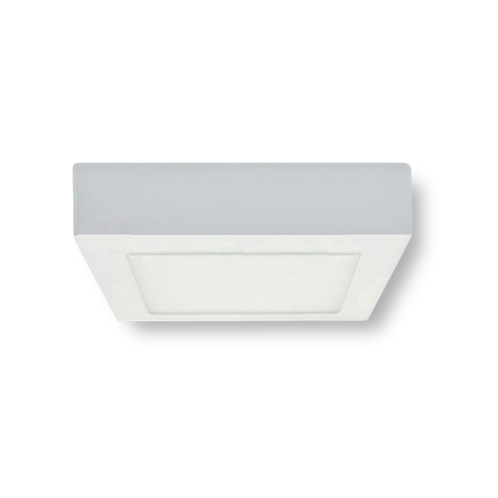 Luminária LED Sobrepor Quadrada 24W 6000K 28,5 cm - Kian