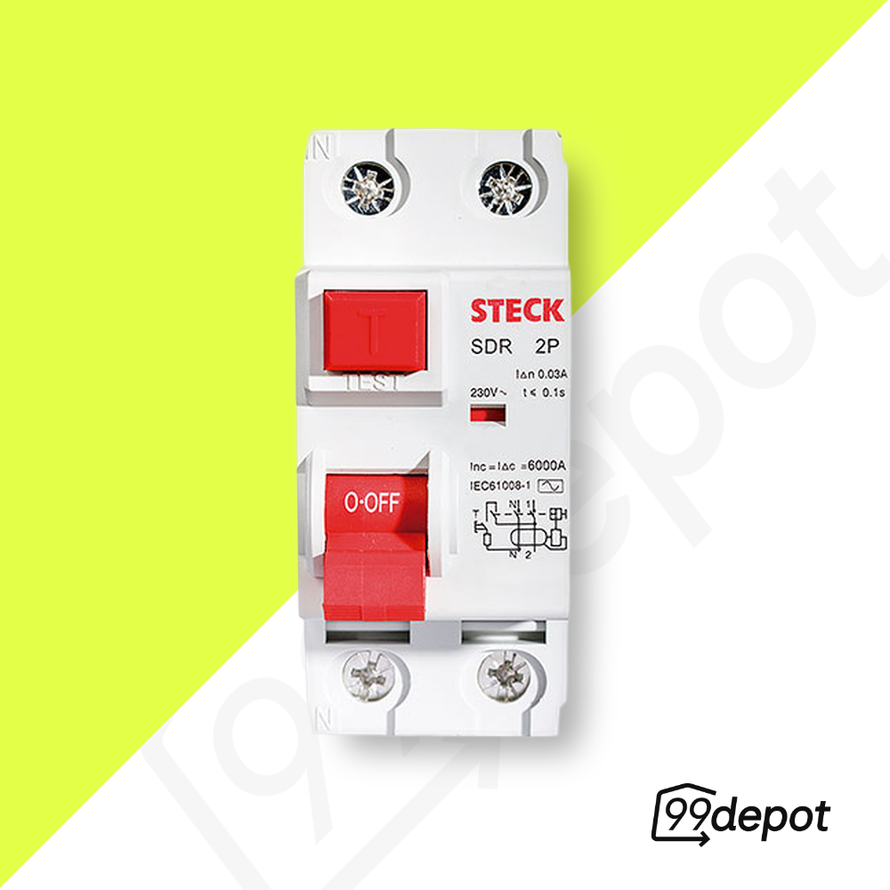 Interruptor Diferencial 2P 25A 30mA - STEC