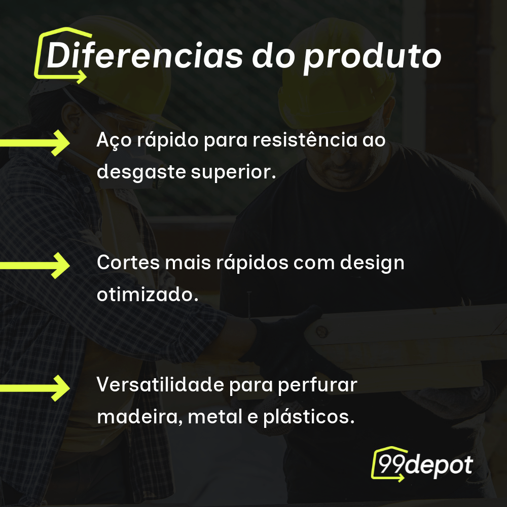 Broca de Aço Rápido 3,5 mm - Brasfort | 99depot