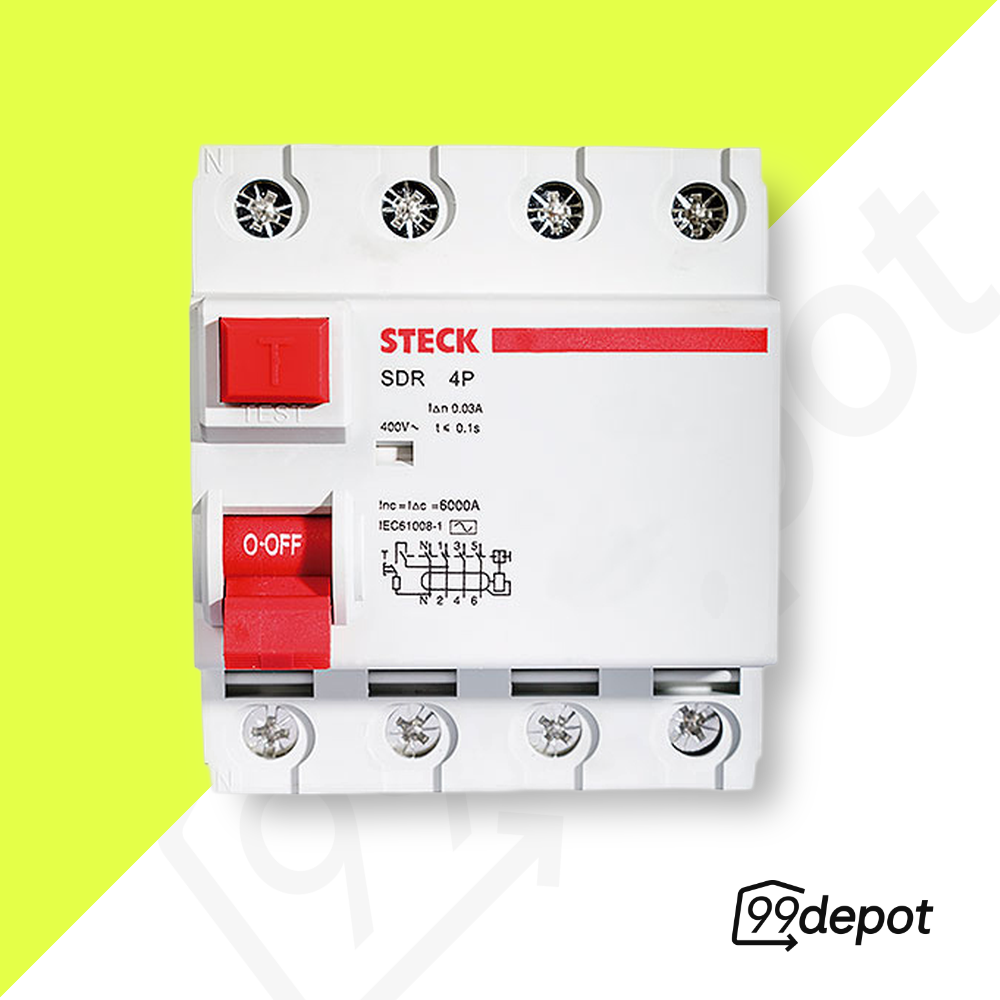 Interruptor Diferencial 4P 63A 30mA - STEC