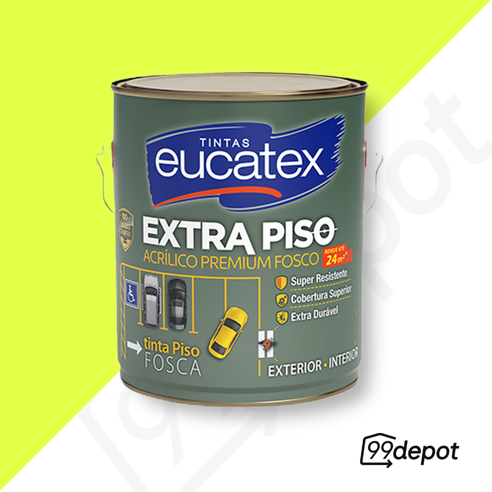 Tinta Eucatex Extra Piso Azul - Eucatex