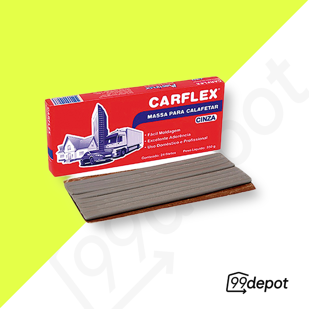 Massa para Calafetar 350g - Carflex