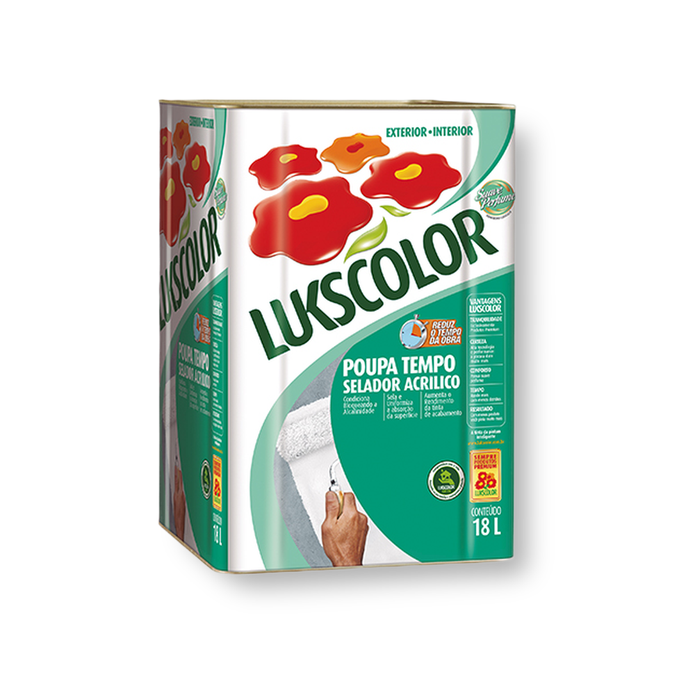 Seladora Acrílica para Parede 18L - Lukscolor