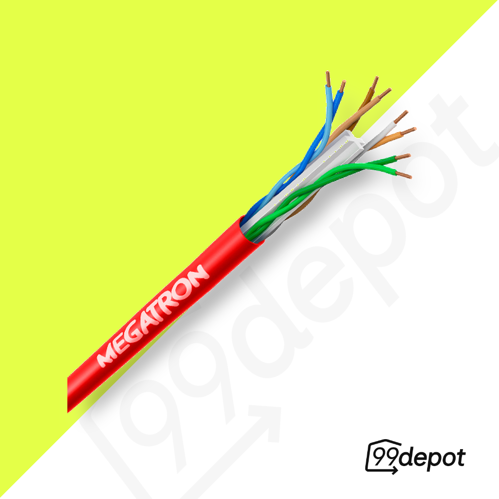 Fio Cabo Rede Cat6e 305M - Megatron