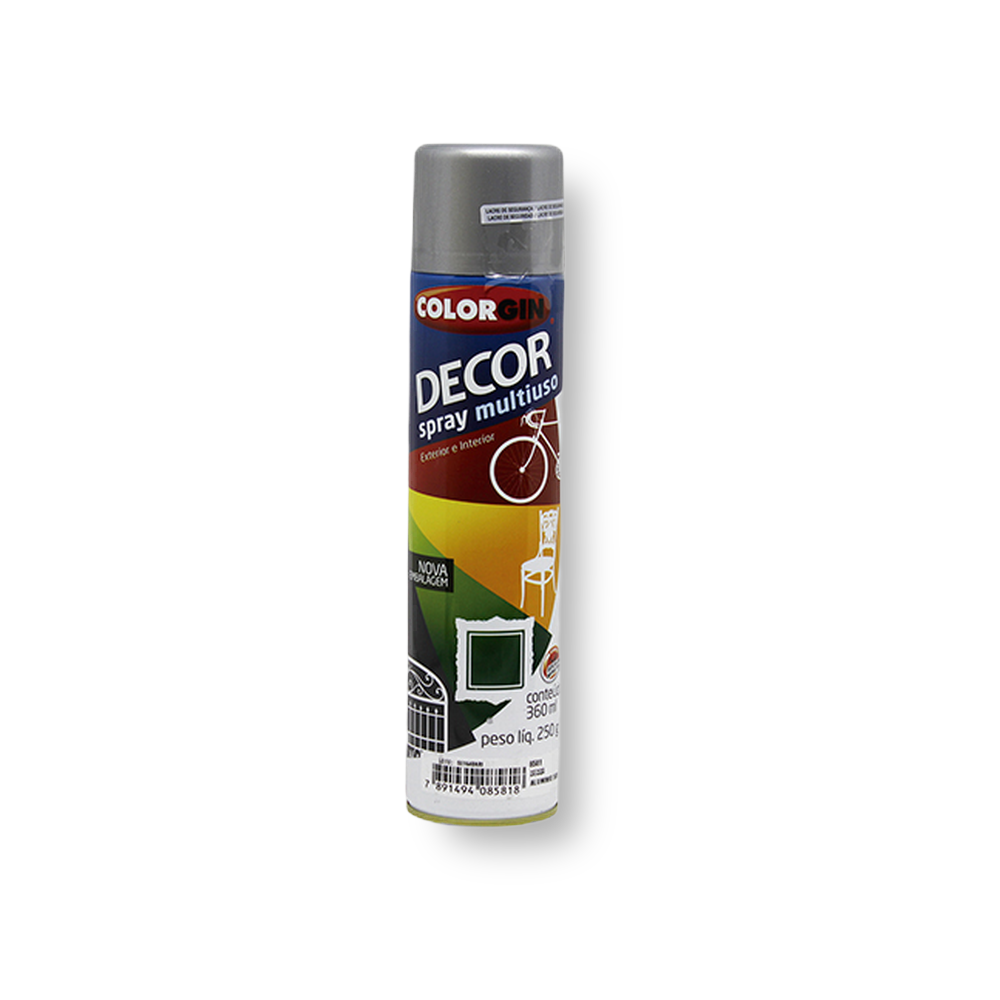 Spray Decorativo Alumínio 360ml