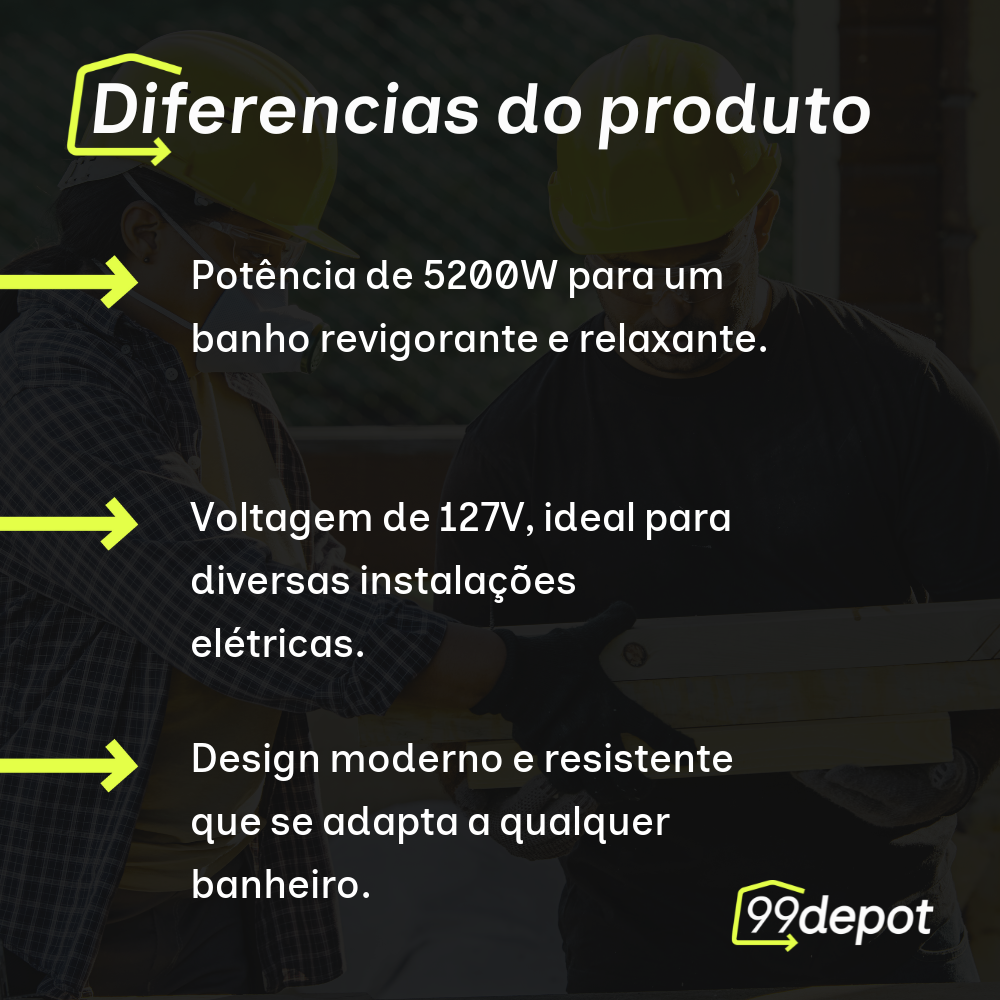 Resistência para Ducha 5200W 127V