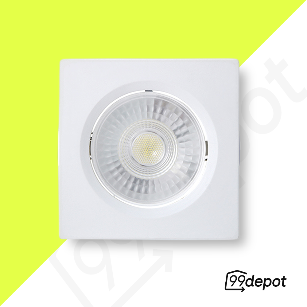 Spot Embutido LED 6W 3000K Quadrado - Blumenau