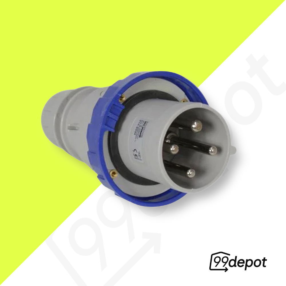 Plug 3P+T 63A 200/250V Azul - Steck