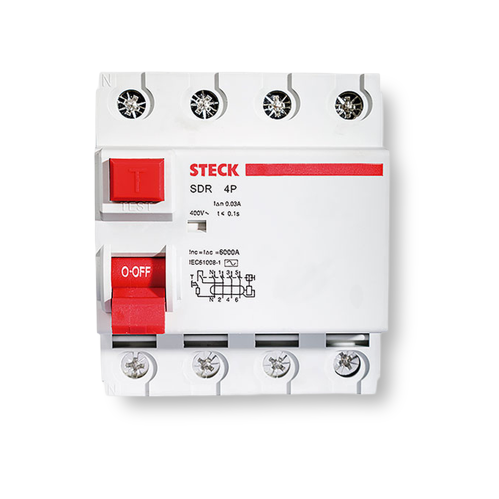 Interruptor Diferencial 4P 63A 30mA - STEC