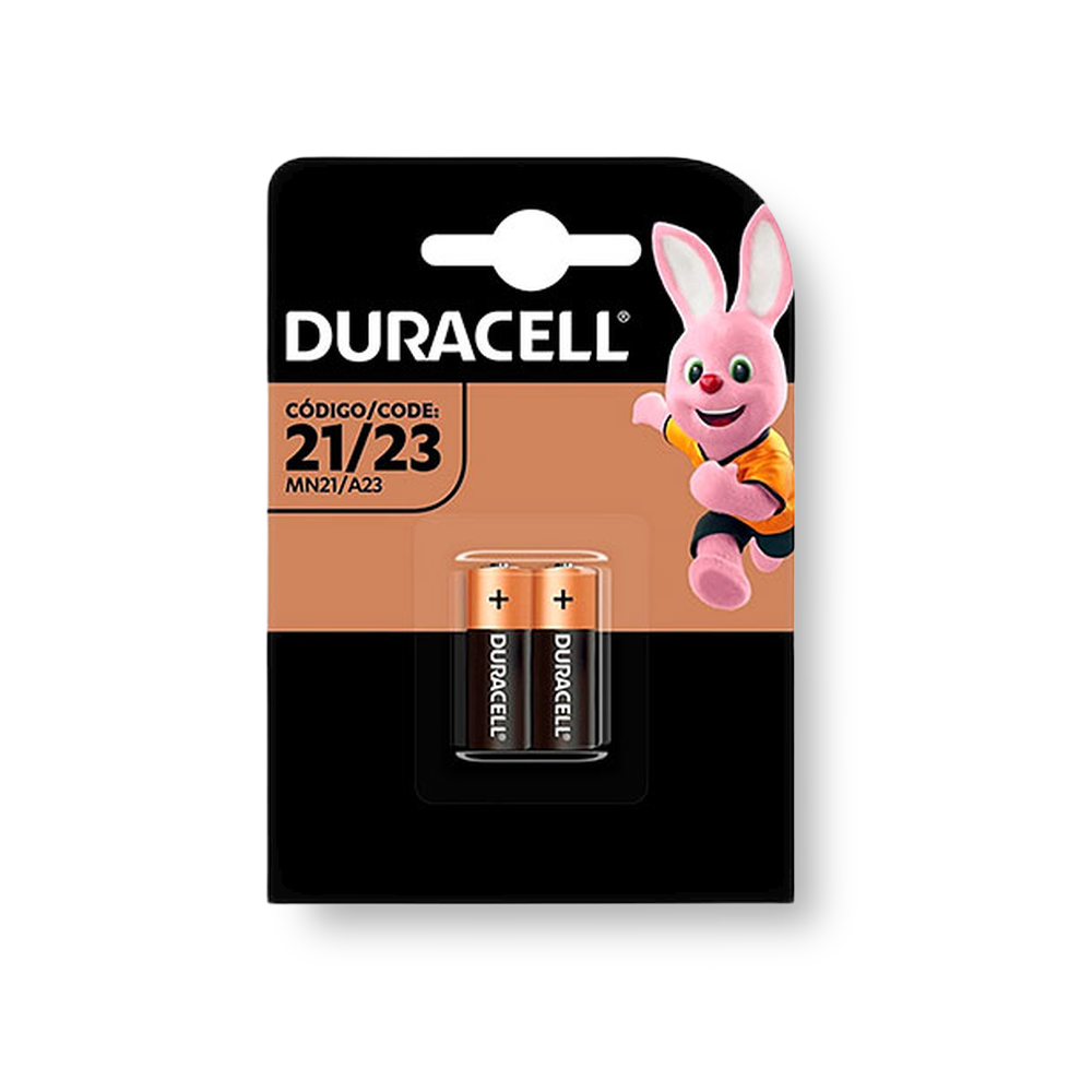 Pilha Alcalina 12V MN21 com 2 Unidades - Duracell