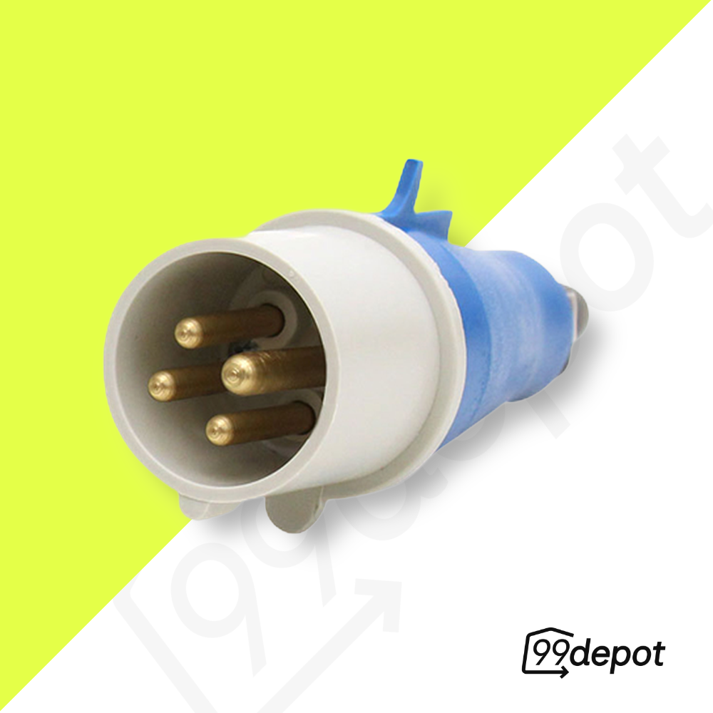 Plug 3P+T 32A 220/240V Azul