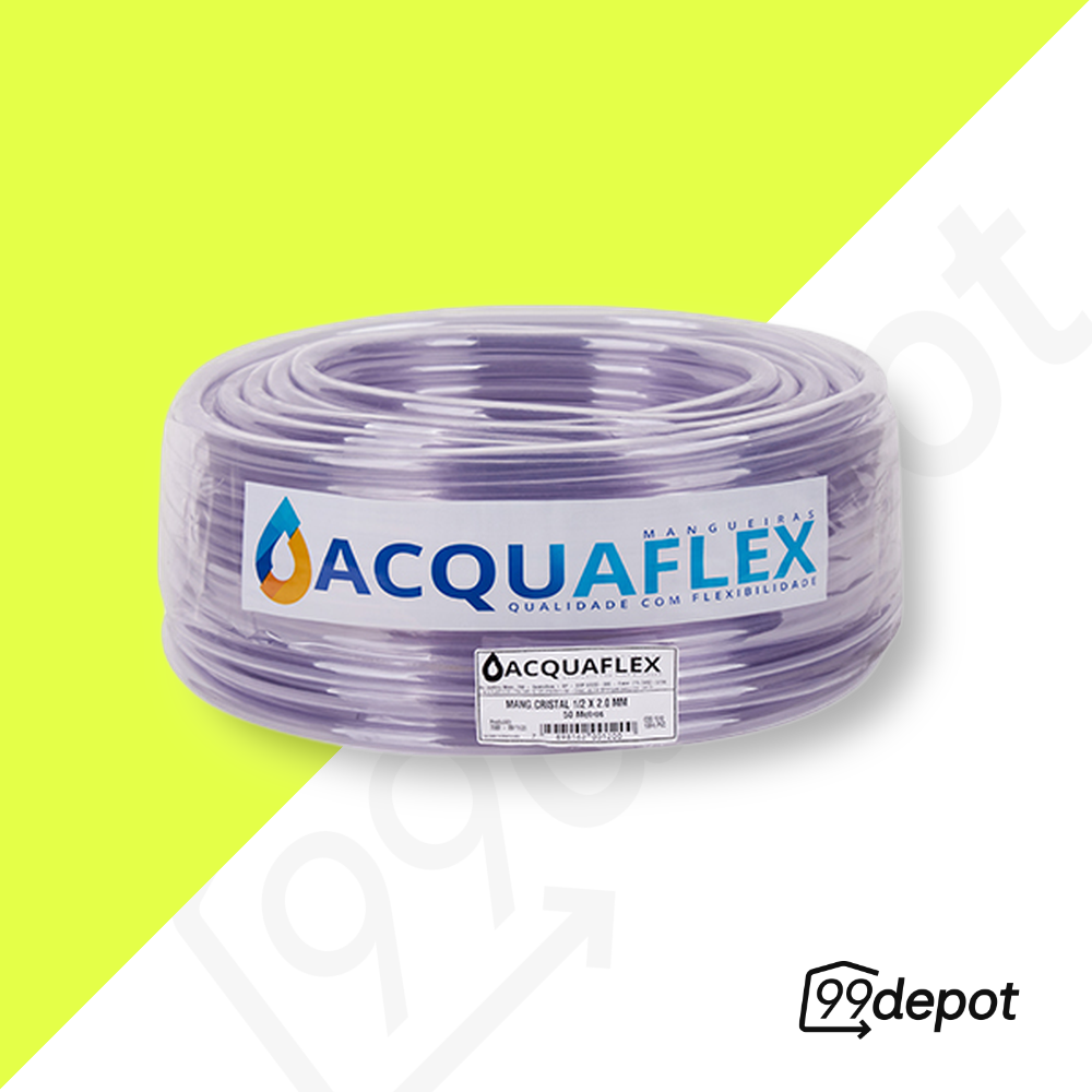 Mangueira Cristal 3/4" 50m - Acquaflex