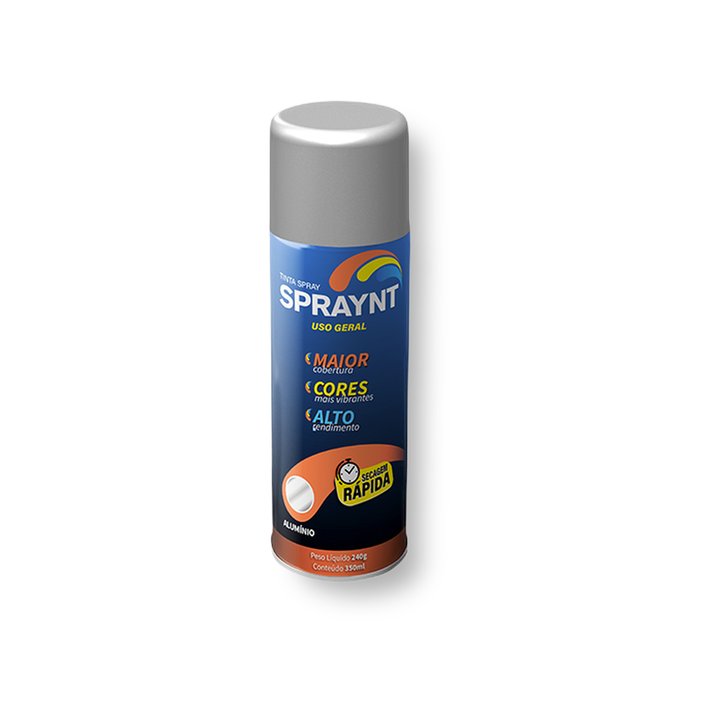 Spray de Alumínio 350ml - Spraynt