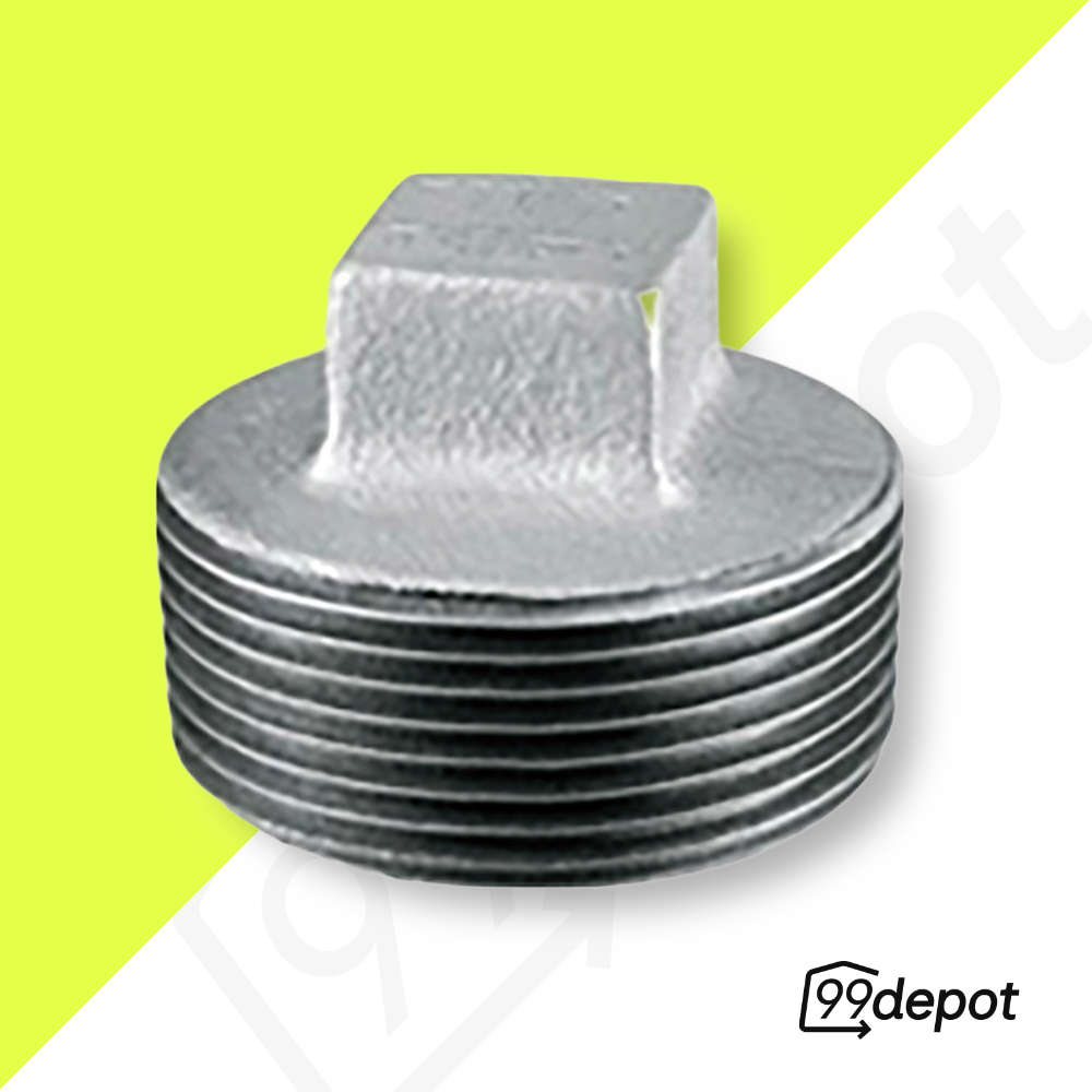 Plug de Ferro Galvanizado 1/2" x 1/2" - Tupy