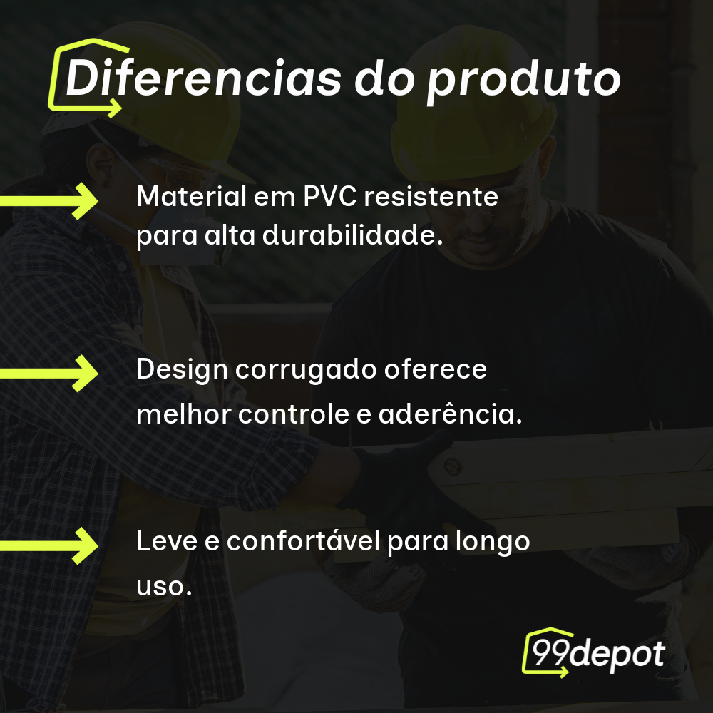 Desempenadeira PVC Corrugada