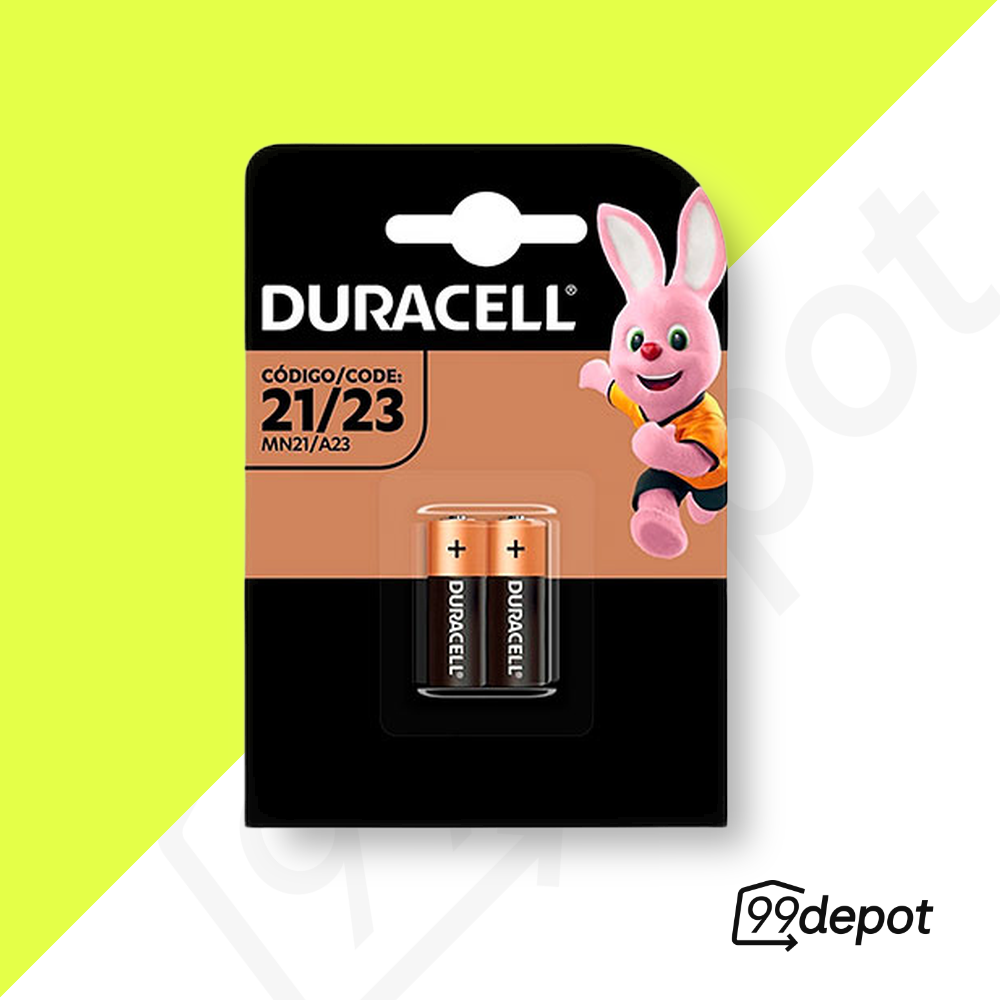 Pilha Alcalina 12V MN21 com 2 Unidades - Duracell