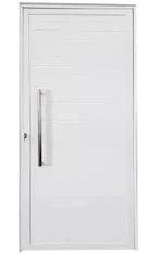 Porta Lambril Branca L25 - 210 x 90 - com puxador - 99depot