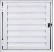 Portinhola / Alcapao lambril Branco Aluminio - 150 x 100 - 99depot